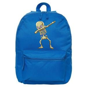 Funny Halloween Dabbing Candy Skeleton Adult Dab Gift 16 in Basic Backpack