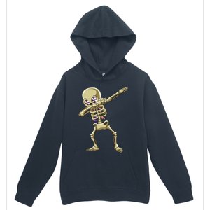 Funny Halloween Dabbing Candy Skeleton Adult Dab Gift Urban Pullover Hoodie