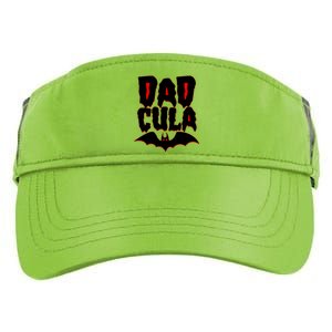 Funny Halloween Dadcula Dracula Adult Drive Performance Visor