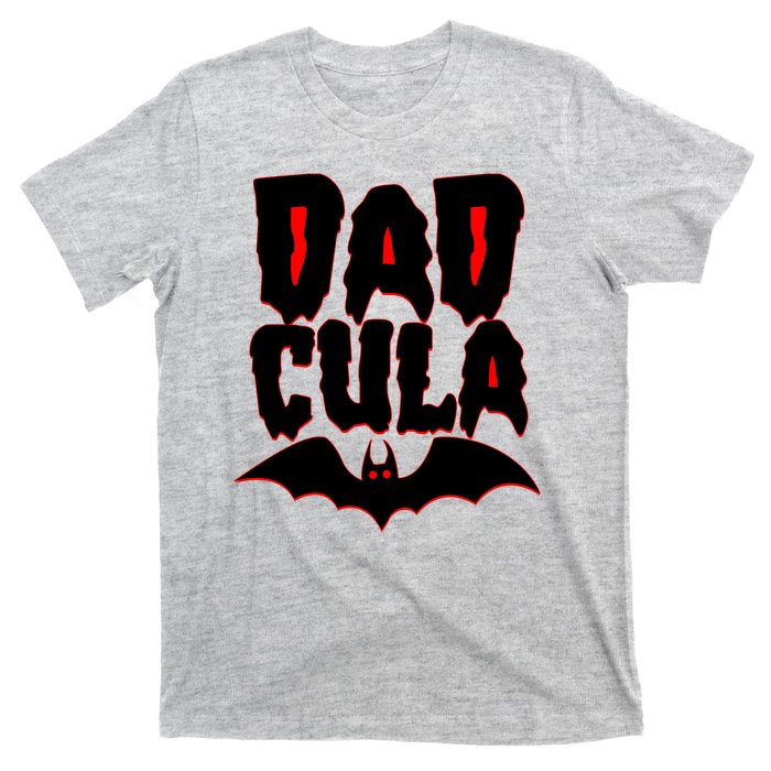 Funny Halloween Dadcula Dracula T-Shirt