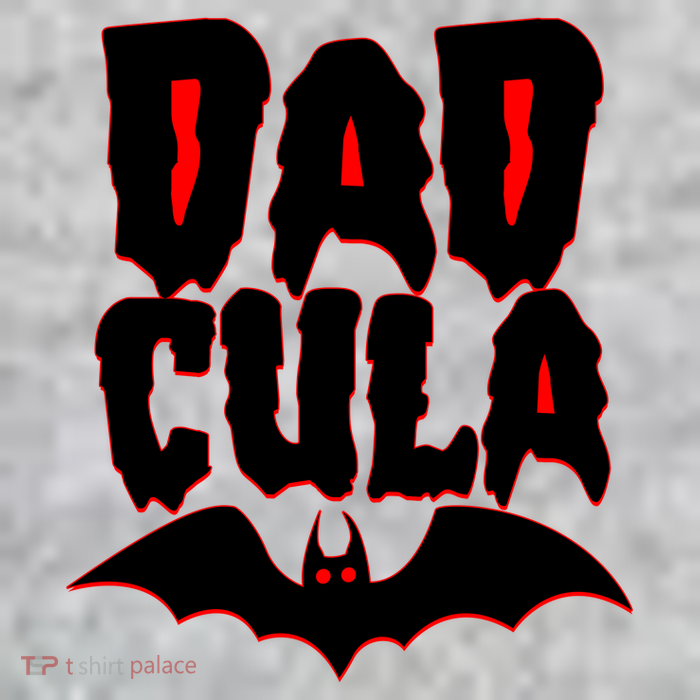 Funny Halloween Dadcula Dracula T-Shirt