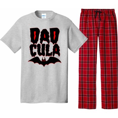 Funny Halloween Dadcula Dracula Pajama Set