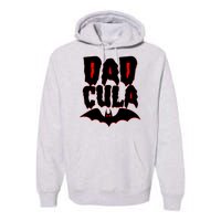 Funny Halloween Dadcula Dracula Premium Hoodie