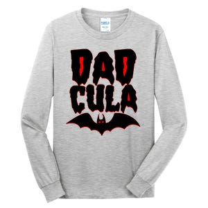 Funny Halloween Dadcula Dracula Tall Long Sleeve T-Shirt