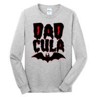 Funny Halloween Dadcula Dracula Tall Long Sleeve T-Shirt