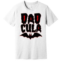 Funny Halloween Dadcula Dracula Premium T-Shirt