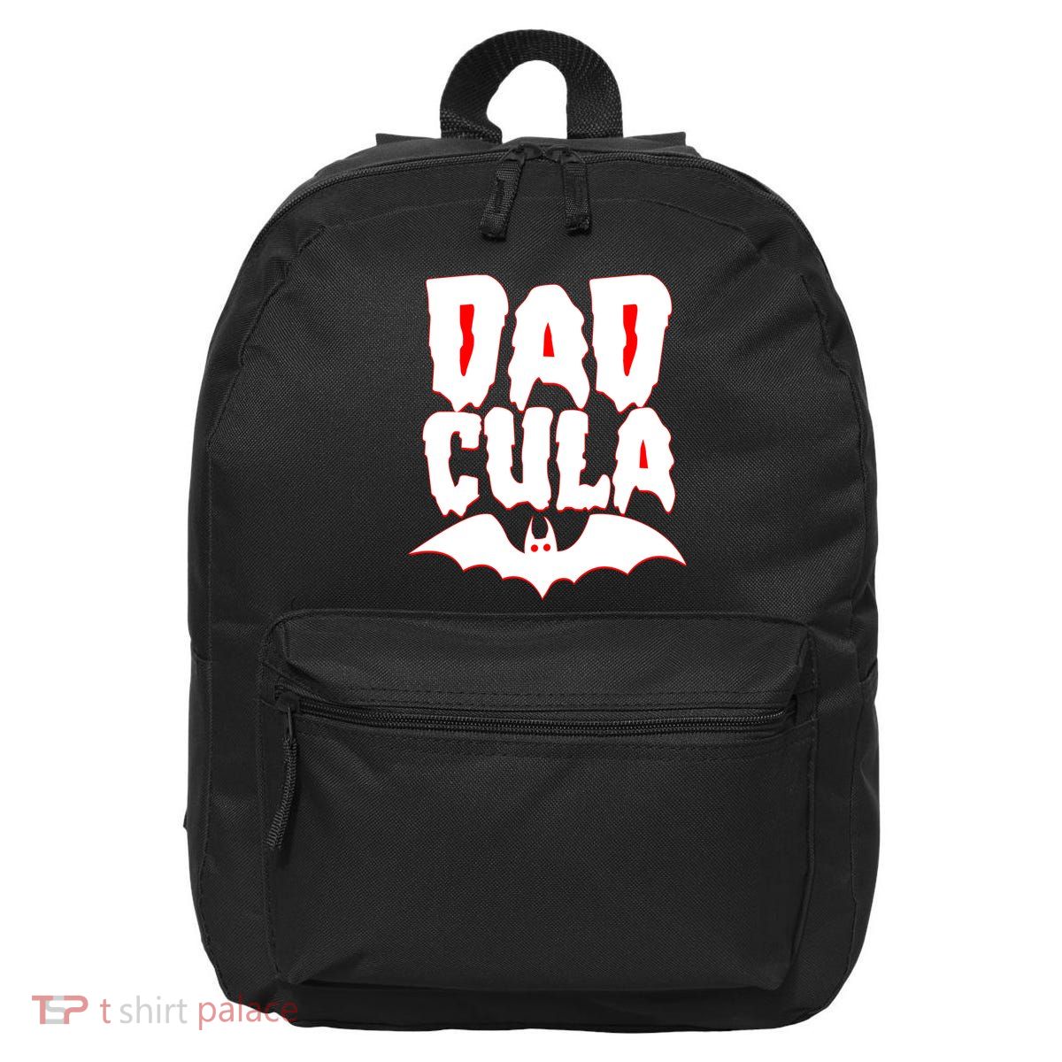 Funny Halloween Dadcula Dracula 16 in Basic Backpack