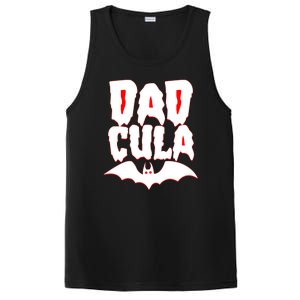 Funny Halloween Dadcula Dracula PosiCharge Competitor Tank