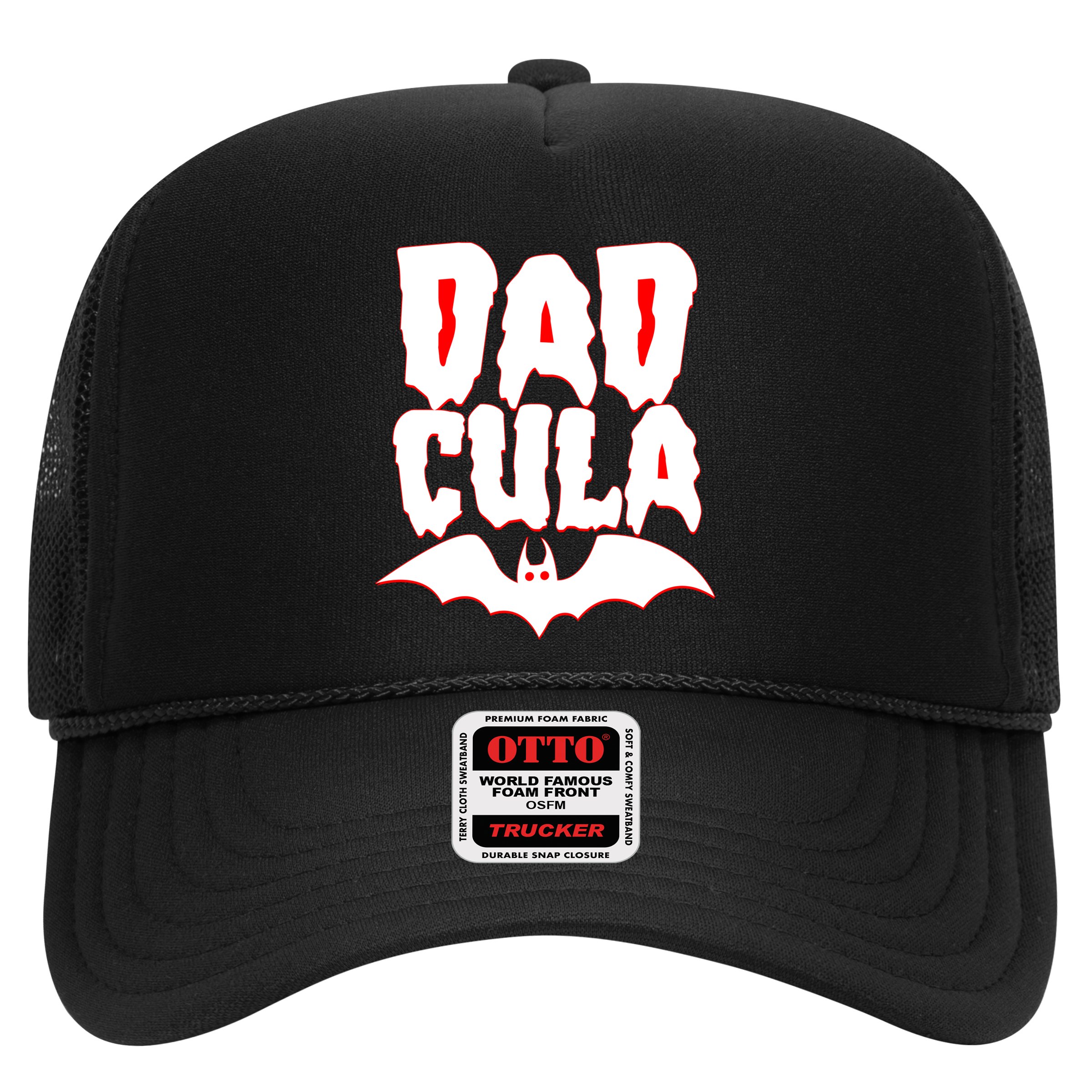 Funny Halloween Dadcula Dracula Hat