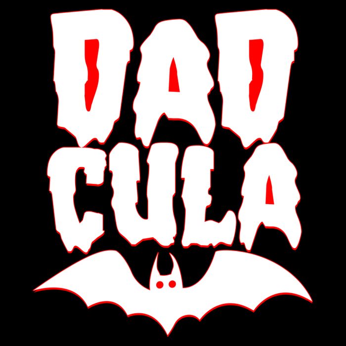 Funny Halloween Dadcula Dracula Kids T-Shirt