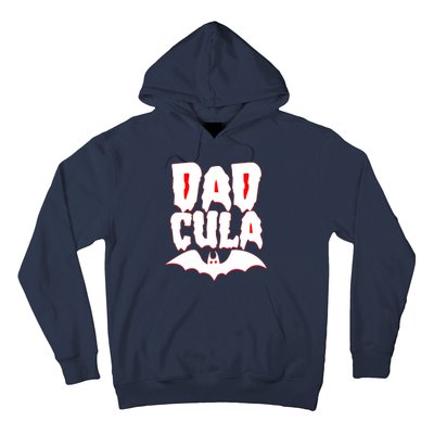 Funny Halloween Dadcula Dracula Hoodie