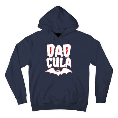 Funny Halloween Dadcula Dracula Tall Hoodie