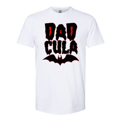 Funny Halloween Dadcula Dracula Softstyle® CVC T-Shirt