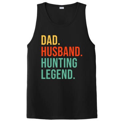 Funny Hunting Dad Husband Legend Hunter Fathers Day Gift PosiCharge Competitor Tank