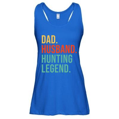 Funny Hunting Dad Husband Legend Hunter Fathers Day Gift Ladies Essential Flowy Tank