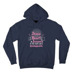 Funny Hairdresser Designs Girls Christian Hairstylists Tall Hoodie