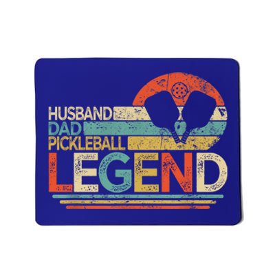 Funny Husband Dad Pickleball Legend Vintage Fathers Day Meaningful Gift Mousepad