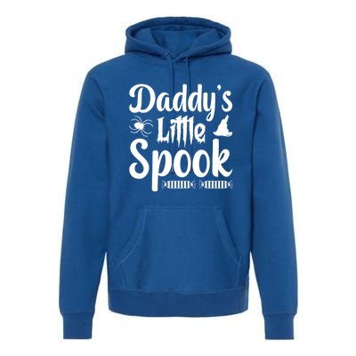 Fall Halloween Daddys Little Spook Gift Premium Hoodie