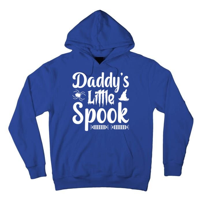 Fall Halloween Daddys Little Spook Gift Tall Hoodie