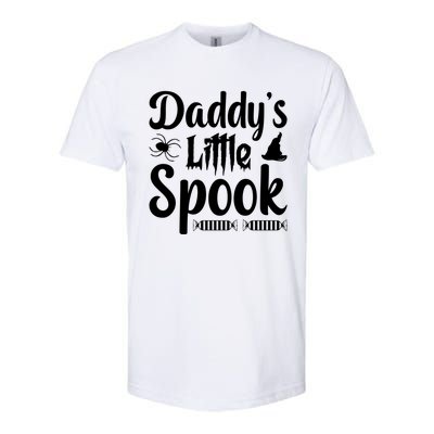 Fall Halloween Daddys Little Spook Gift Softstyle CVC T-Shirt