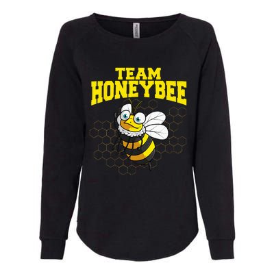 Funny Honeybee Design For Kids Men Women Bee Lovers Squad Womens California Wash Sweatshirt