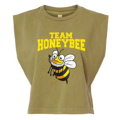 Funny Honeybee Design For Kids Men Women Bee Lovers Squad Garment-Dyed Women's Muscle Tee