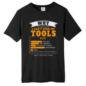 Funny Handyman Diy Idea For Husband & Novelty Dad Diy Themed Tall Fusion ChromaSoft Performance T-Shirt