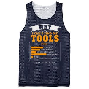 Funny Handyman Diy Idea For Husband & Novelty Dad Diy Themed Mesh Reversible Basketball Jersey Tank