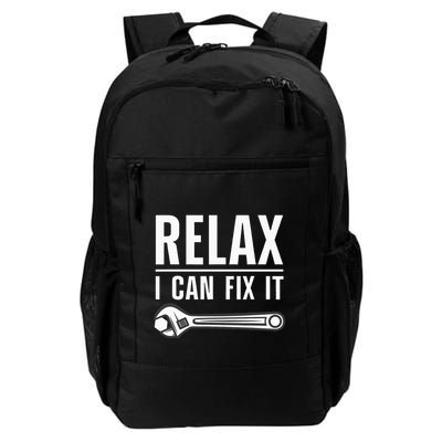 Funny Handyman Design Handyman Repair Tools Daily Commute Backpack