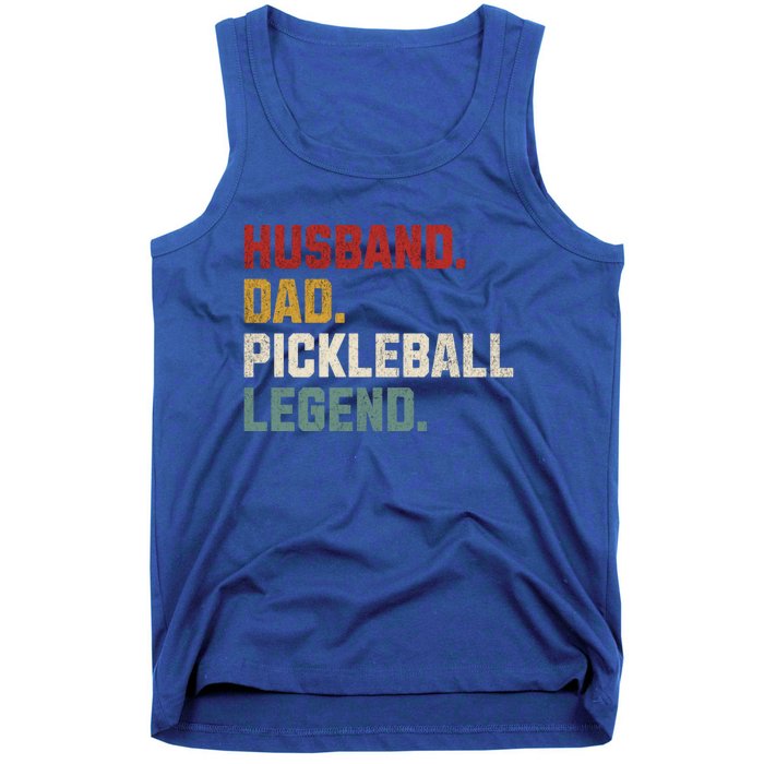 Funny Husband Dad Pickleball Legend Vintage FatherS Day Great Gift Tank Top