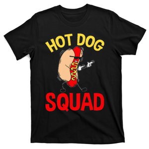 Funny Hot Dog Squad Hot Dog T-Shirt