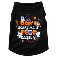 Funny Halloween Dont Scare Me I Poop Easily Doggie Tank