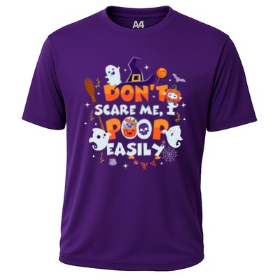 Funny Halloween Dont Scare Me I Poop Easily Performance Shirt
