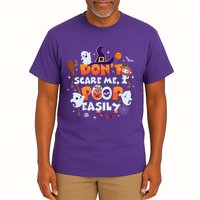Funny Halloween Dont Scare Me I Poop Easily Tall T-Shirt
