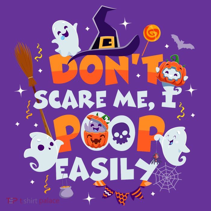 Funny Halloween Dont Scare Me I Poop Easily Mesh Reversible Basketball Jersey Tank