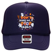 Funny Halloween Dont Scare Me I Poop Easily Hat