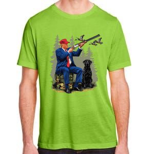 Funny Hunting Duck Trump Camo Hunting Hello Hunting Season Gift Adult ChromaSoft Performance T-Shirt