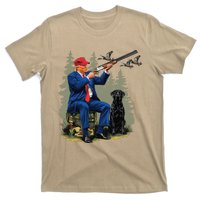 Funny Hunting Duck Trump Camo Hunting Hello Hunting Season Gift T-Shirt