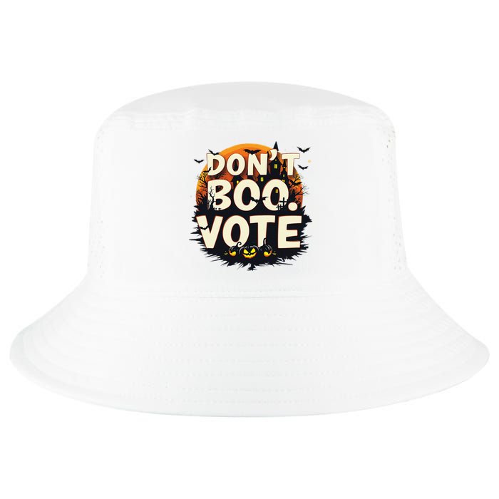 Funny Halloween DonT Boo Vote Spooky Pumpkin Cool Comfort Performance Bucket Hat