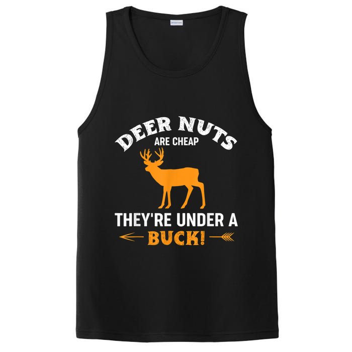 Funny Hunting Deer Nuts Are Cheap They're Under A Buck PosiCharge Competitor Tank