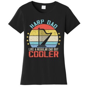 Funny Harpist Dad Like A Regular Dad Women's T-Shirt