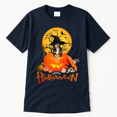 Funny Havanese Dog Spooky Halloween Tall T-Shirt