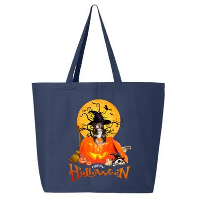 Funny Havanese Dog Spooky Halloween 25L Jumbo Tote