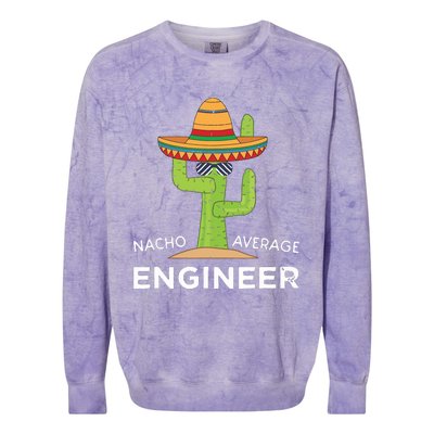 Fun Hilarious Engineering Humor Funny Saying Engineer Colorblast Crewneck Sweatshirt