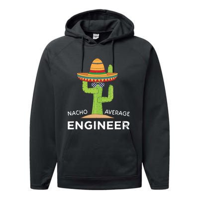 Fun Hilarious Engineering Humor Funny Saying Engineer Performance Fleece Hoodie