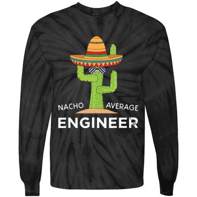 Fun Hilarious Engineering Humor Funny Saying Engineer Tie-Dye Long Sleeve Shirt