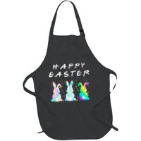 Friends Happy Easter Colorful Bunnies Apron