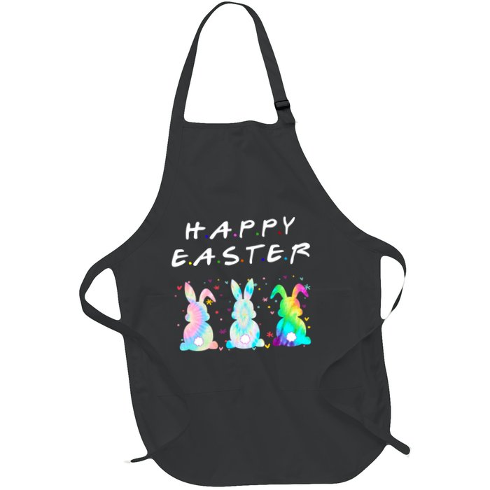 Friends Happy Easter Colorful Bunnies Apron