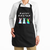 Friends Happy Easter Colorful Bunnies Apron