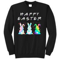 Friends Happy Easter Colorful Bunnies Sweatshirt